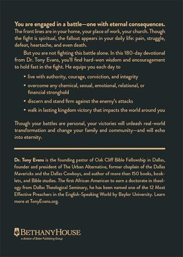 Fighting the Good Fight Devotional for Men: Daily Inspiration to Stand Strong in Faith by Tony Evans