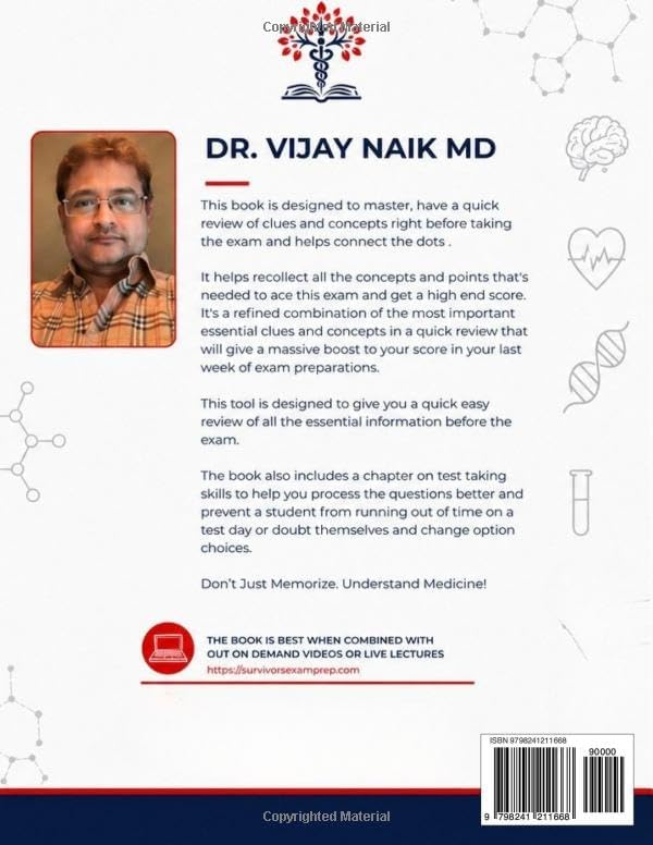 SURVIVORS GUIDE TO USMLE STEP 3 EDITION VII:2026 : SURVIVORSCOURSE WITH CCS REVIEW WITH A BRAND NEW CHAPTER ON NUTRITIONAL CONTENT FOR 2026 STEP3: CCS ... ON ENHANCED NUTRITIONAL CONTENT FOR 2026 by DR VIJAY NAIK