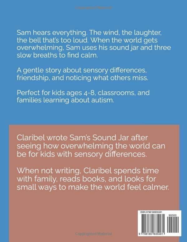Sam's Sound Jar: A Sensory Story for Kids with Big Feelings (Sam’s Sound Jar Series) by Claribel Oliveras