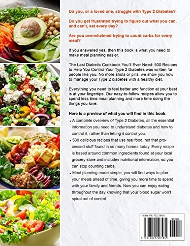 Diabetic Cookbook for the Newly Diagnosed: 500 Simple and Easy Recipes for Balanced Meals and Healthy Living (21 Day Meal Plan Included) by Jamie Press