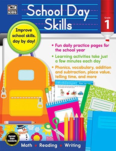 School Day Skills, Grade 1 by Thinking Kids