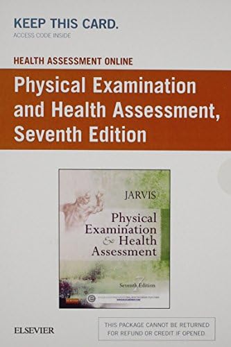 Physical Examination & Health Assessment by Carolyn Jarvis PhD APN CNP