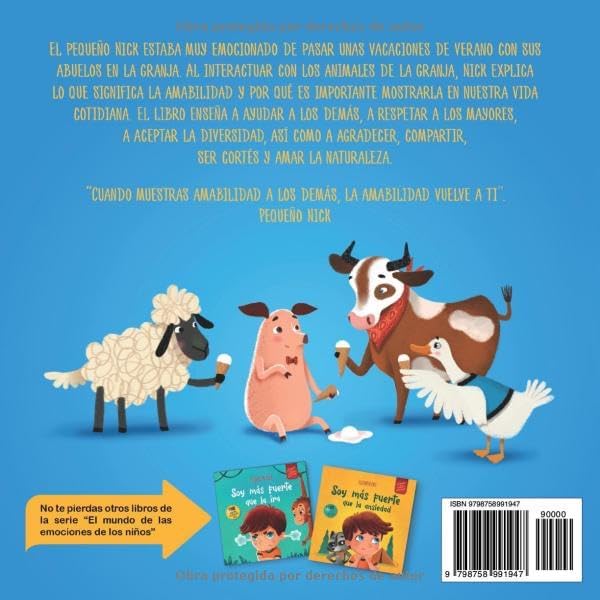 La amabilidad me hace más fuerte: Libro infantil ilustrado sobre la magia de la amabilidad, la empatía y el respeto (World of Kids Emotions) (Spanish Edition) by Elizabeth Cole