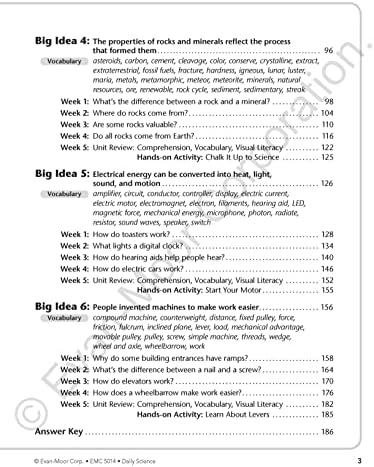 Evan-Moor Daily Science, Grade 4 Homeschooling & Classroom Resource Workbook, Printable Worksheets, Teaching Edition, Earth, Life, and Physical Science, Vocabulary, Test Prep, Hands-On Projects by Evan-Moor Educational Publishers