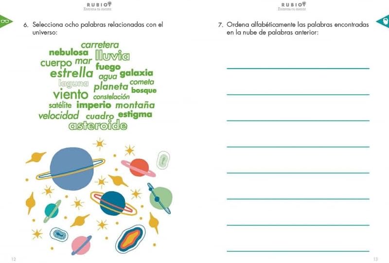 Ejercicios para potenciar la memoria y la concentración (edición exclusiva) (Rubio. Entrena tu mente) by Cuadernos Rubio Cuadernos Rubio