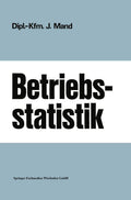 Betriebsstatistik (German Edition) by Josef Mand