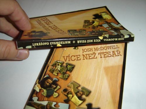 More Than a Carpenter in Czech Language with the Gospel of Luke / Vice Nez Tesar - Lukasovo Evangelium / Josh McDowell / Více než tesař by Bible Society