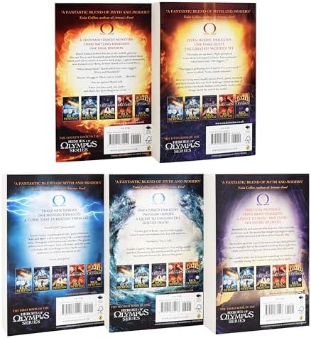 Heroes of Olympus Complete Collection 5 Books Box Set -The Lost Hero/The Son of Neptune/The Mark of Athena/The Blood of Olympus by Rick Riordan (2015-06-07) by Rick Riordan