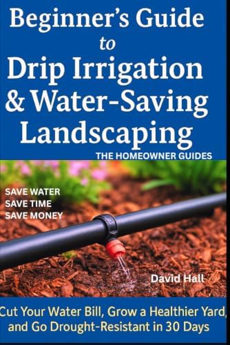 Beginner's Guide: How to Install Drip Irrigation & Water -Saving Landscaping: Cut Your Water Bill, Grow a Healthier Yard, and Go Drought-Resistant in 30 Days by David Hall
