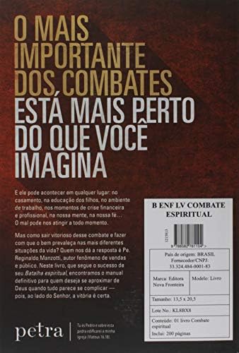COMBATE ESPIRITUAL - NC by Pe. Reginaldo Manzotti