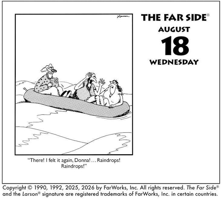 The Far Side® 2027 Off-The-Wall Day-to-Day Calendar by Gary Larson