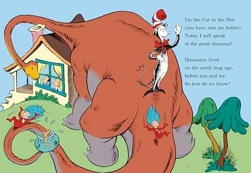 Oh Say Can You Say Di-no-saur? All About Dinosaurs (The Cat in the Hat's Learning Library) by Bonnie Worth