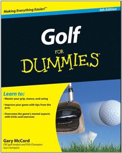 Golf For Dummies by Gary McCord
