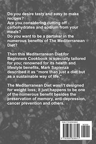 Mediterranean Diet For Beginners: Easy And Delicious Mediterranean Meal Prep Recipes For Weight Loss And Healthy Living by Robert Anderson