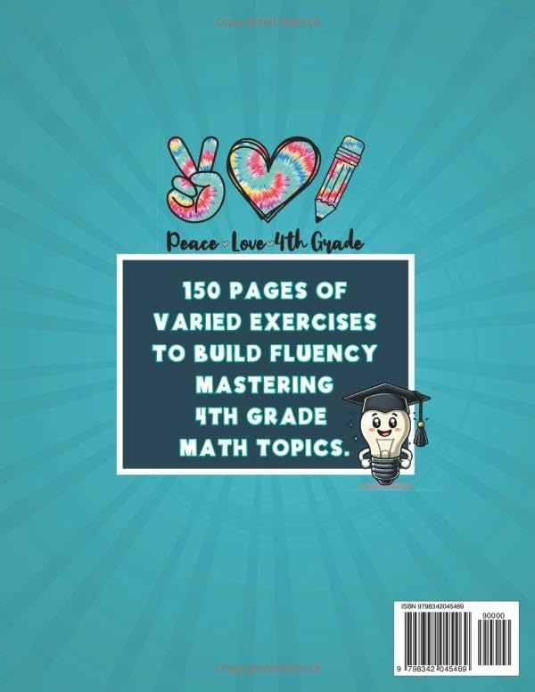 Mastering Grade 4 Math: The Ultimate Fourth Grade Math Workbook: 4th Grade Math Summer Workbook, Homeschool Curriculum Workbook Ages 9-10, ... (Bright Scholars Grades 3–6 Collection) by Bright Scholars