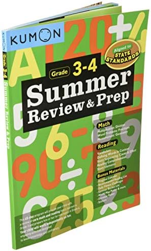 Kumon Summer Review & Prep Grades 3-4 by Kumon