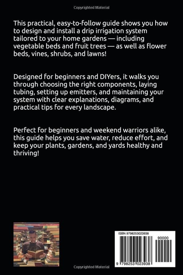 Beginner's Guide: How to Install Drip Irrigation & Water -Saving Landscaping: Cut Your Water Bill, Grow a Healthier Yard, and Go Drought-Resistant in 30 Days by David Hall