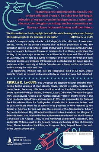 The Language of the Night: Essays on Writing, Science Fiction, and Fantasy by Ursula K. Le Guin