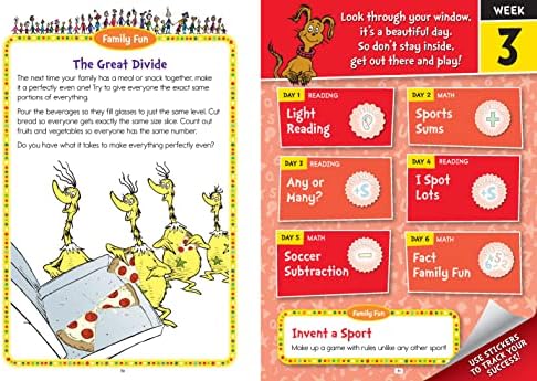 Summer with Seuss Workbook: Grades 2-3 by Dr. Seuss
