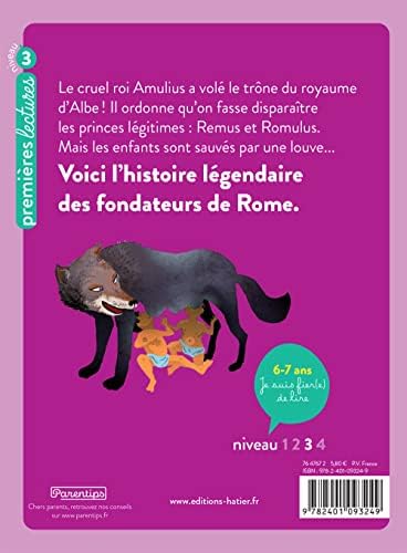 Ma première mythologie - Remus et Romulus, les fils de la louve CP/CE1 - 6/7 ans by Hélène Kérillis