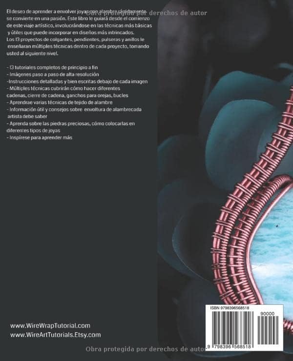 Joyería de envoltura de alambre por primera vez: Edición 1 Curso Intensivo para Principiantes (Spanish Edition) by Erika Pal