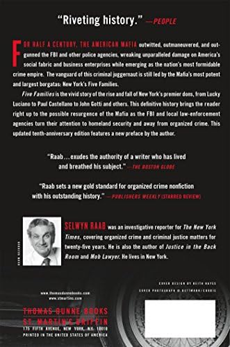 Five Families: The Rise, Decline, and Resurgence of America's Most Powerful Mafia Empires by Selwyn Raab