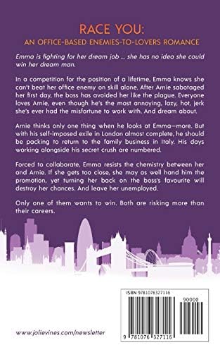 Race You: An Office-Based Enemies-to-Lovers Romance by Jolie Vines