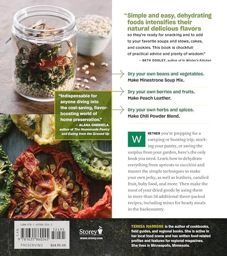 The Beginner's Guide to Dehydrating Food, 2nd Edition: How to Preserve All Your Favorite Vegetables, Fruits, Meats, and Herbs by Teresa Marrone