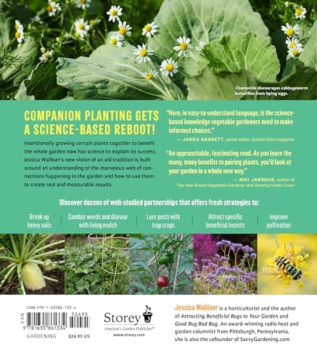 Plant Partners: Science-Based Companion Planting Strategies for the Vegetable Garden by Jessica Walliser