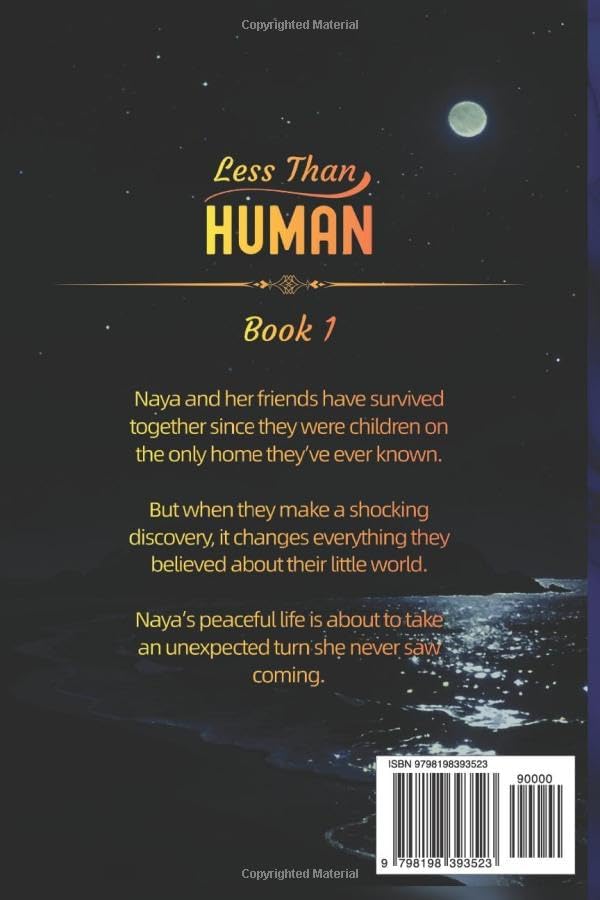 LESS THAN HUMAN: An Enemies to Lovers Sci-Fi Dark Romance by Alexandria da Great