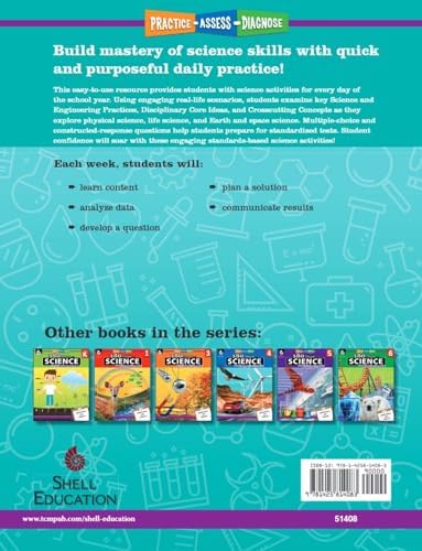 180 Days™: Science for Second Grade: Practice, Assess, Diagnose by Debbie Gorrell