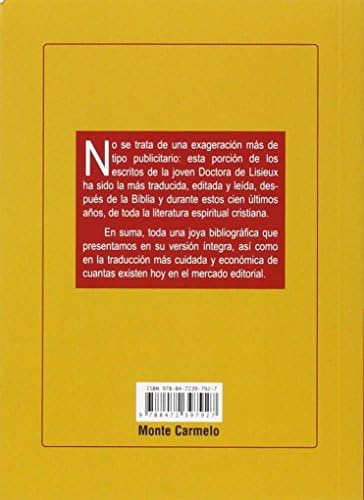 Historia de un Alma by Santa Teresa del Niño Jesús