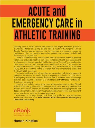 Acute and Emergency Care in Athletic Training by Michelle A. Cleary