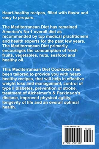 Mediterranean Diet Cookbook: Easy, Healthy and Delicious Mediterranean Diet for Beginners by David Peters