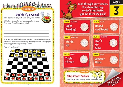 Summer with Seuss Workbook: Grades 1-2 by Dr. Seuss