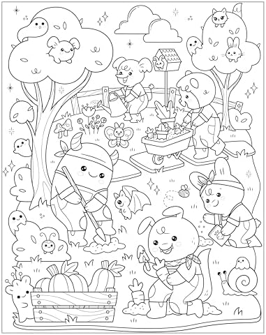 Mangatopia: Little Monsters: A Ferociously Cute Coloring Book of Anime and Manga by Daniela Massironi