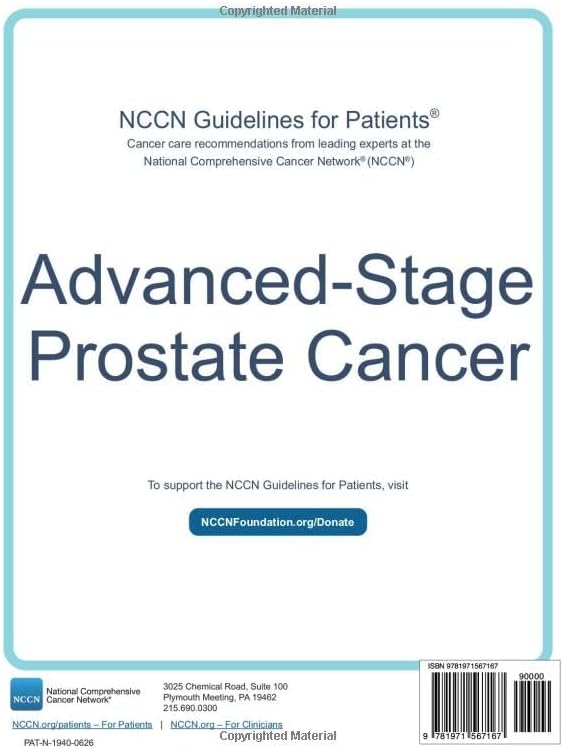 NCCN Guidelines for Patients® Advanced-Stage Prostate Cancer by National Comprehensive Cancer Network® (NCCN®)