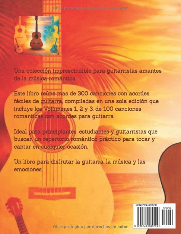 300 CANCIONES ROMANTICAS CON ACORDES PARA GUITARRA (Spanish Edition) by PEDRO J MARTIN FRANCO