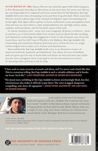 Best Copy Available: A True Crime Memoir (The Sue William Silverman Prize for Creative Nonfiction) by Jay Baron Nicorvo