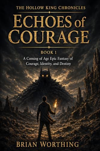 The Hollow King Chronicles: Echoes of Courage: A Coming of Age Epic Fantasy of Courage, Identity, and Destiny by Brian Worthing