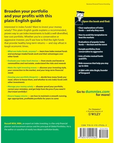 Index Investing For Dummies by Russell Wild