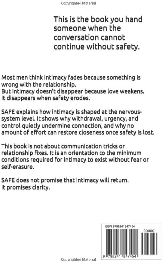 SAFE: The Minimum Standard for Intimacy by Scott Austin Martin