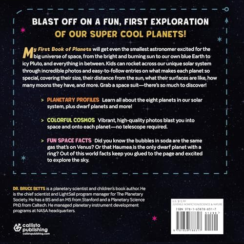 My First Book of Planets: All About the Solar System for Kids by Dr. Bruce Betts
