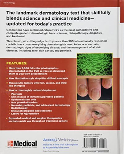 Fitzpatrick's Dermatology in General Medicine, Eighth Edition, 2 Volume set by Lowell Goldsmith