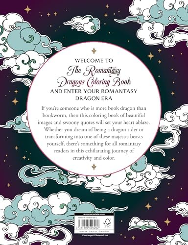 The Romantasy Dragons Coloring Book: A Fantastical Journey of Color and Creativity by Summersdale Publishers