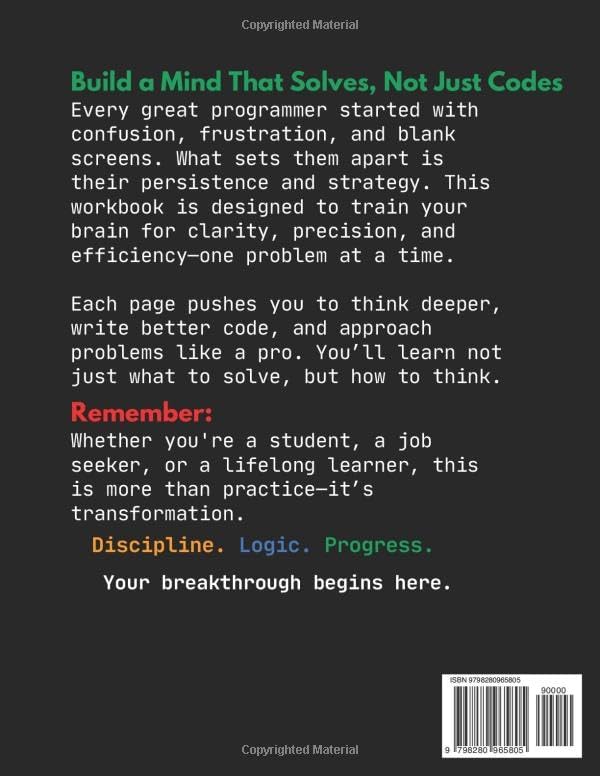 FAANG Interview Workbook: DSA Practice Book (120 Pages of Challenges and Solutions): Leetcode-style challenges with space to plan, code, and reflect — built for serious interview prep. by Code Master Hussain