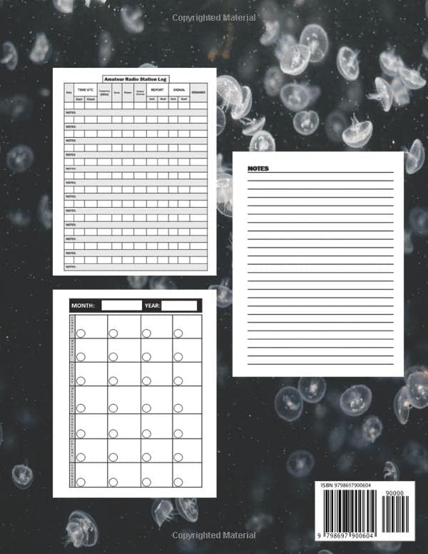 HAM Radio Log Book: Complete Logbook for HAM Radio Operators to Track and Organize Communications and Activities. Radio Band Frequency Chart, ... Planner, Workbook, Handbook For Operators by James Halladay