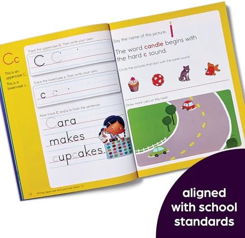 Kindergarten Big Fun Workbook: Prep Workbook with Kindergarten Learning Activities Featuring Tracing Worksheets, Alphabet Practice, Math Activities and Puzzles by Highlights Learning