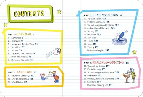 Everything You Need to Ace English Language Arts in One Big Fat Notebook, 2nd Edition: The Complete Middle School Study Guide by Workman Publishing