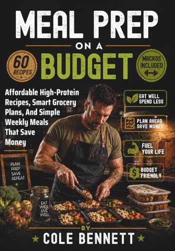 MEAL PREP ON A BUDGET: Affordable High-Protein Recipes, Smart Grocery Plans, And Simple Weekly Meals That Save Money (BEAU LYONS KITCHEN) by Cole Bennett